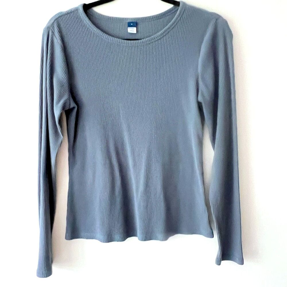Old Navy Ribbed Long Sleeve Shirt Medium